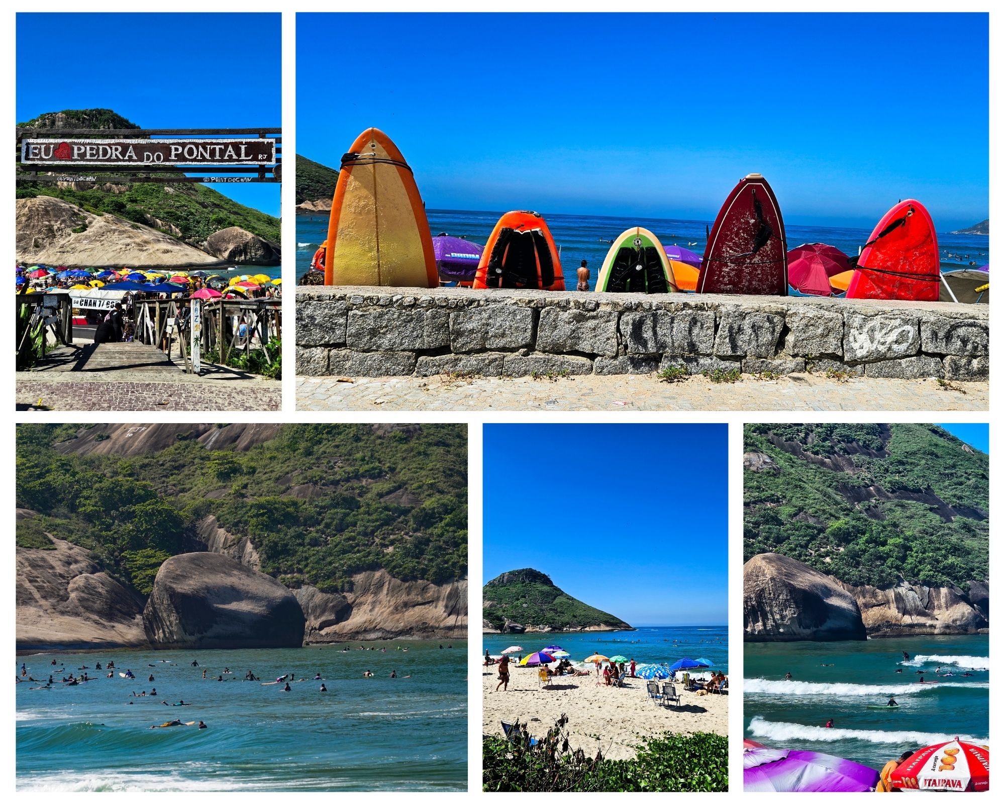 Surfing at Recreio dos Bandeirantes