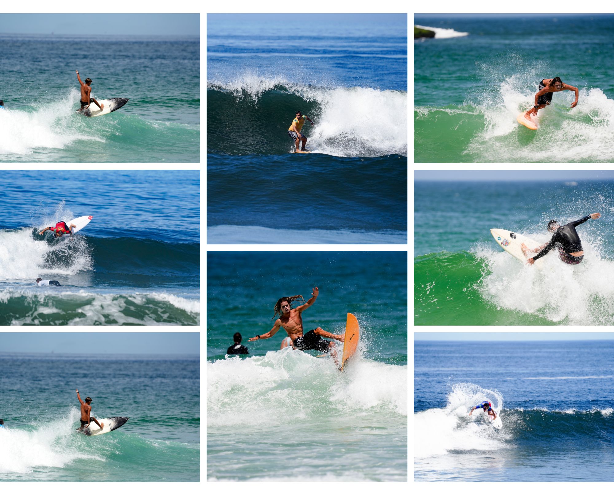 Surfing in Saquarema