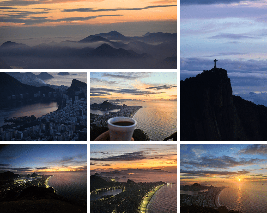 Sunrise from the Dois Irmaos Summit