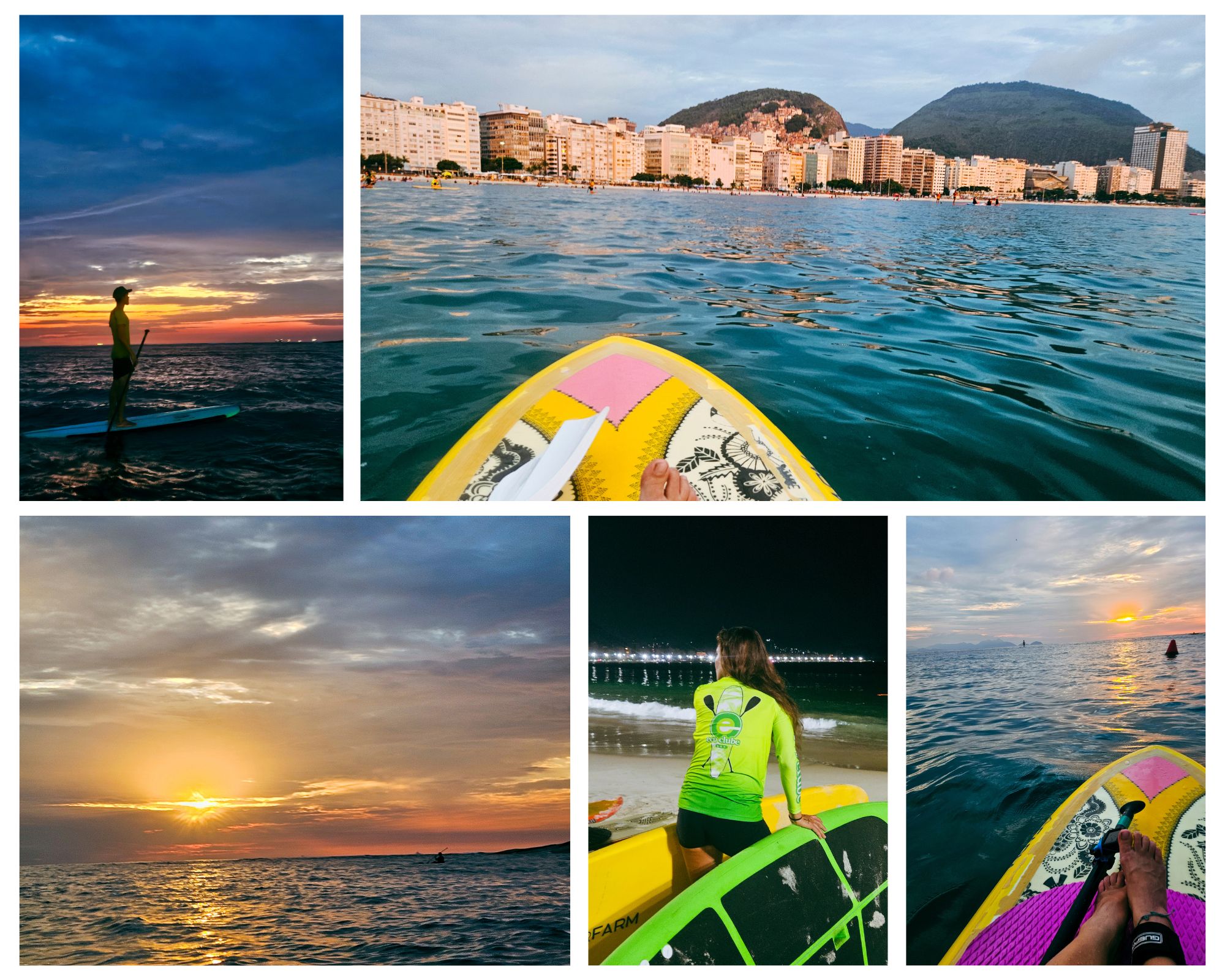 Sunrise SUP at Copacabana