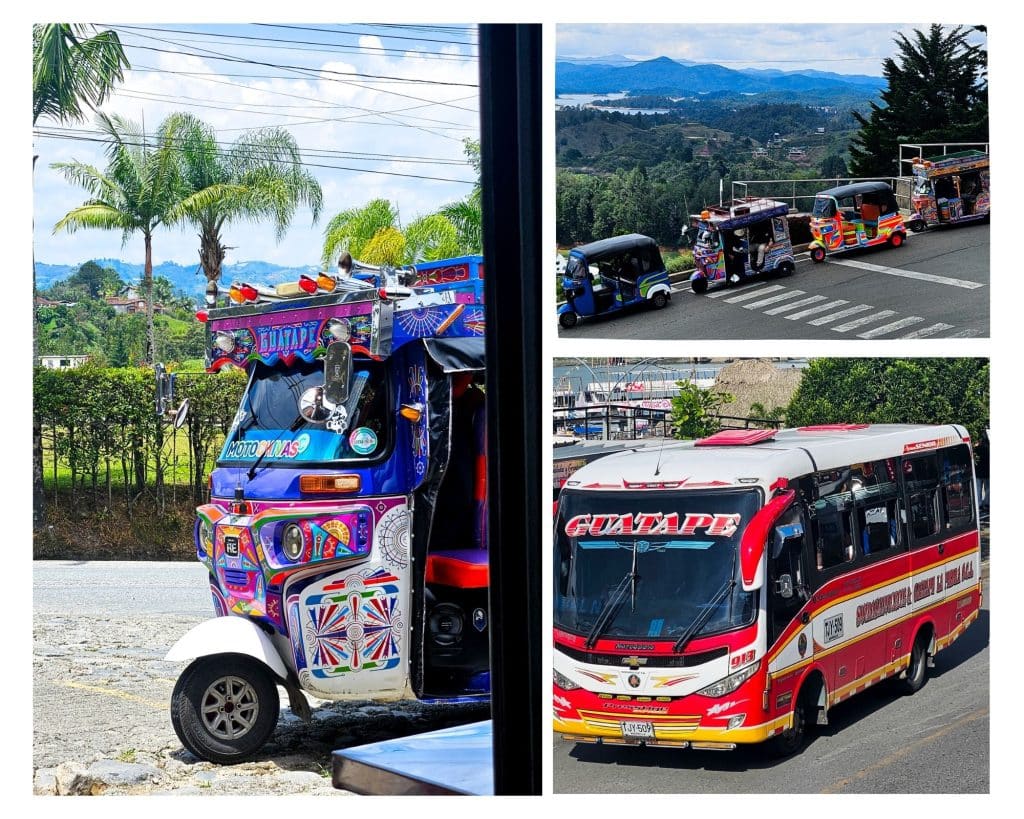 Public transport to Guatape