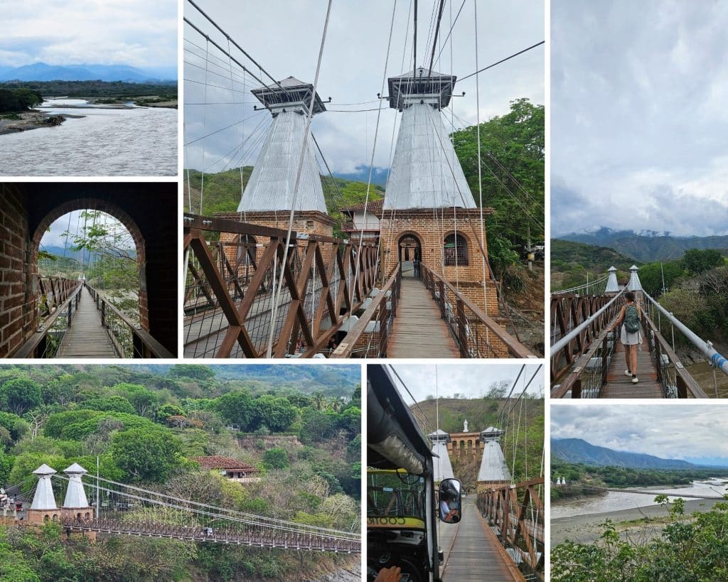 Puente Colgante de Occidente near Santa Fe