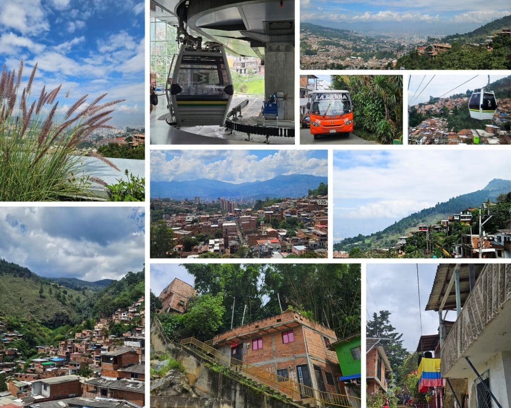 Views on the way up to the coffee farm in La Sierra