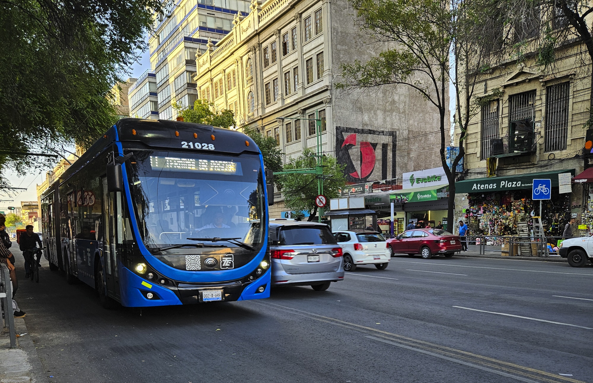 Busses in Mexico City