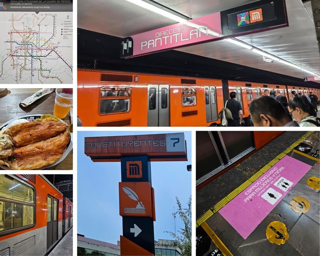 Metro system in Mexico City