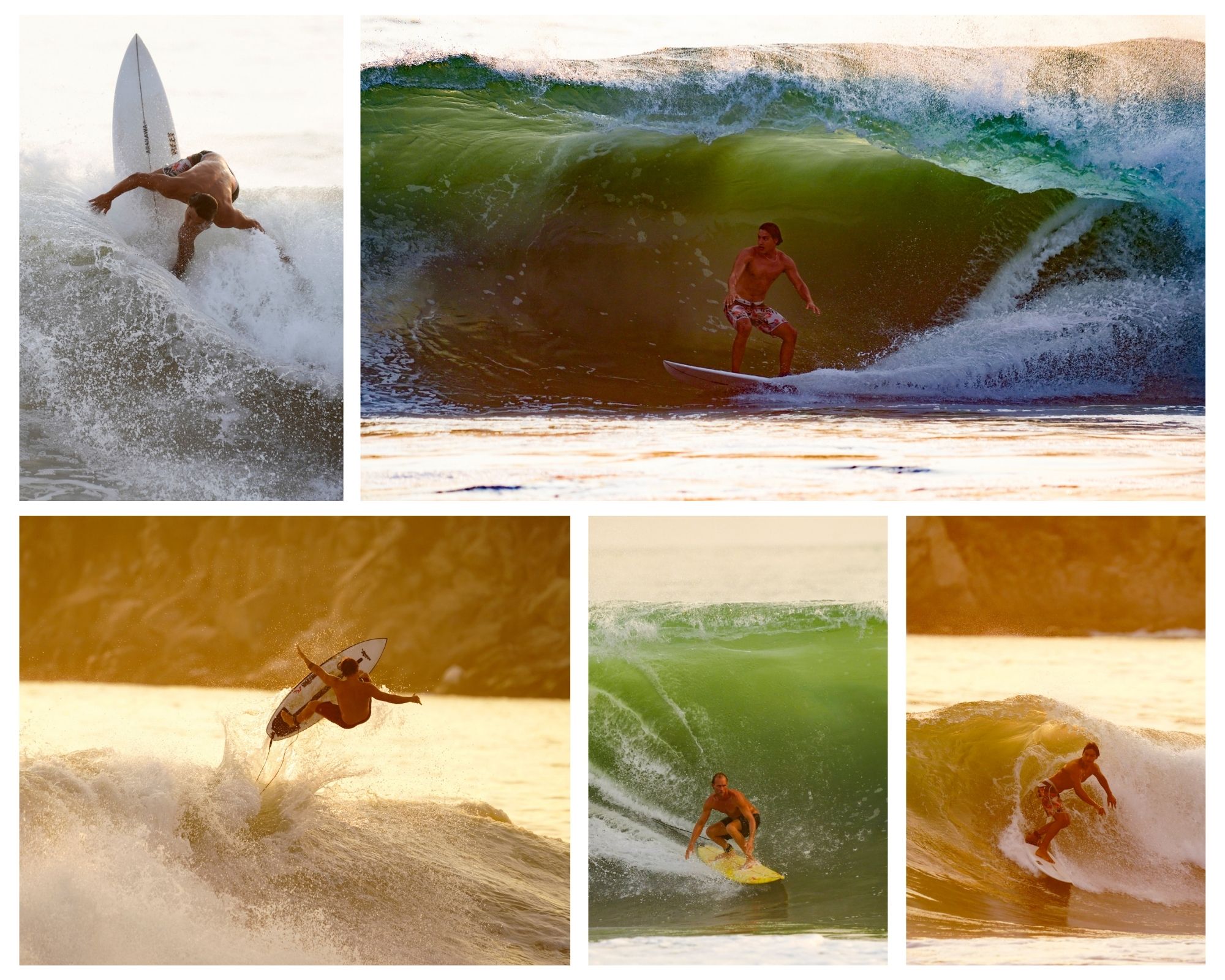 Surfing at Zicatela
